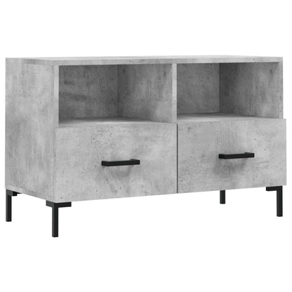 TV-Møbel Betonggrå Tv-benk 80x36x50 cm