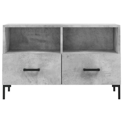 TV-Møbel Betonggrå Tv-benk 80x36x50 cm