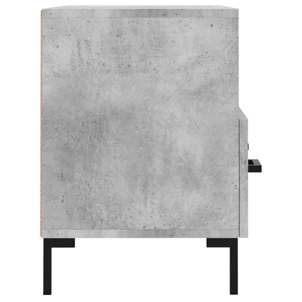 TV-Møbel Betonggrå Tv-benk 80x36x50 cm