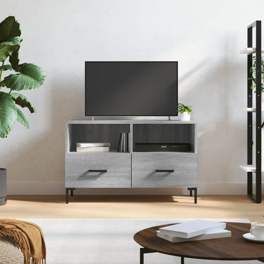 TV-Møbel Sonoma Grå Tv-benk 80x36x50 cm