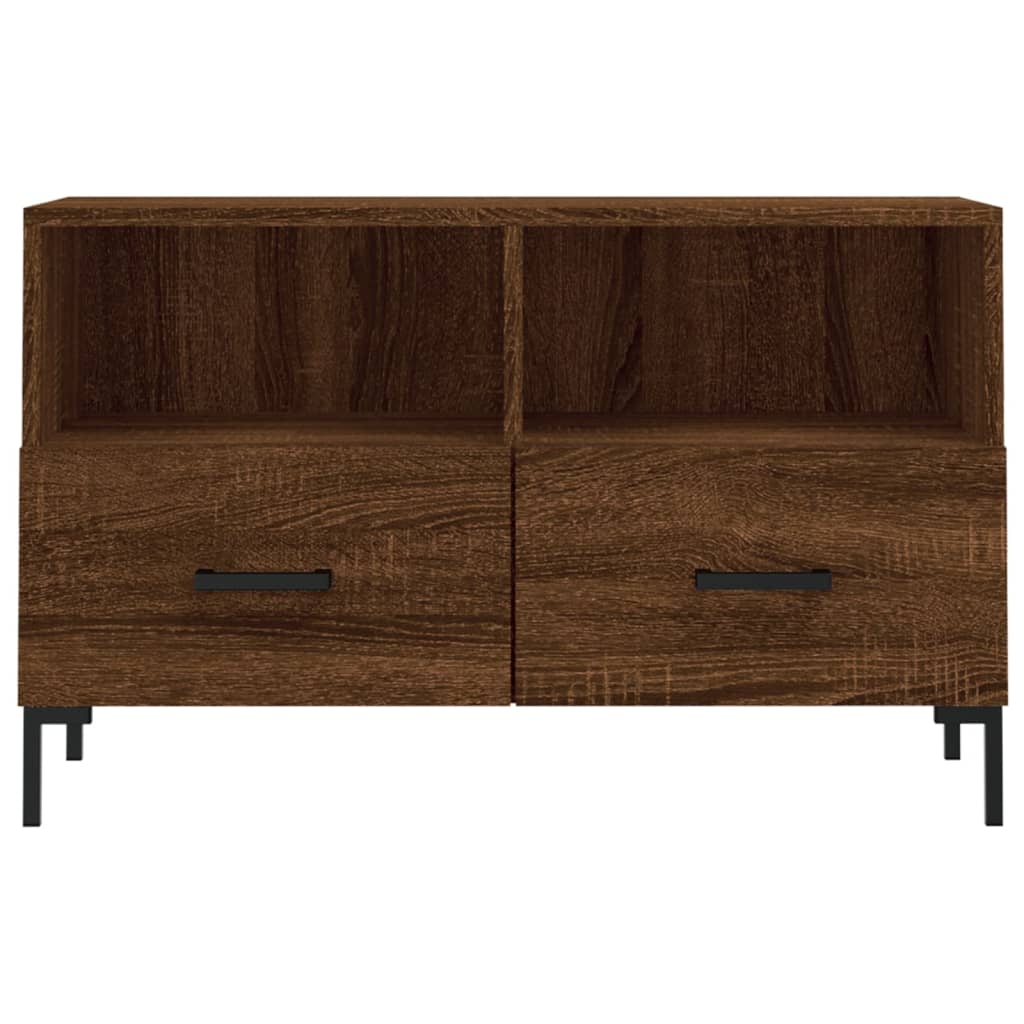 TV-Møbel Brun Eik Tv-benk 80x36x50 cm