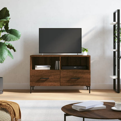 TV-Møbel Brun Eik Tv-benk 80x36x50 cm