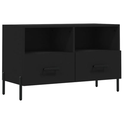 TV-Møbel Svart TV-benk 80x36x50 cm