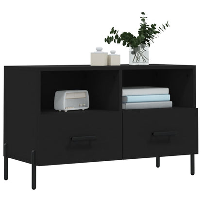TV-Møbel Svart TV-benk 80x36x50 cm