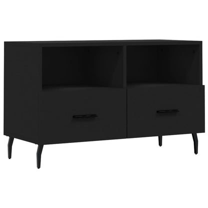 TV-Møbel Svart TV-benk 80x36x50 cm
