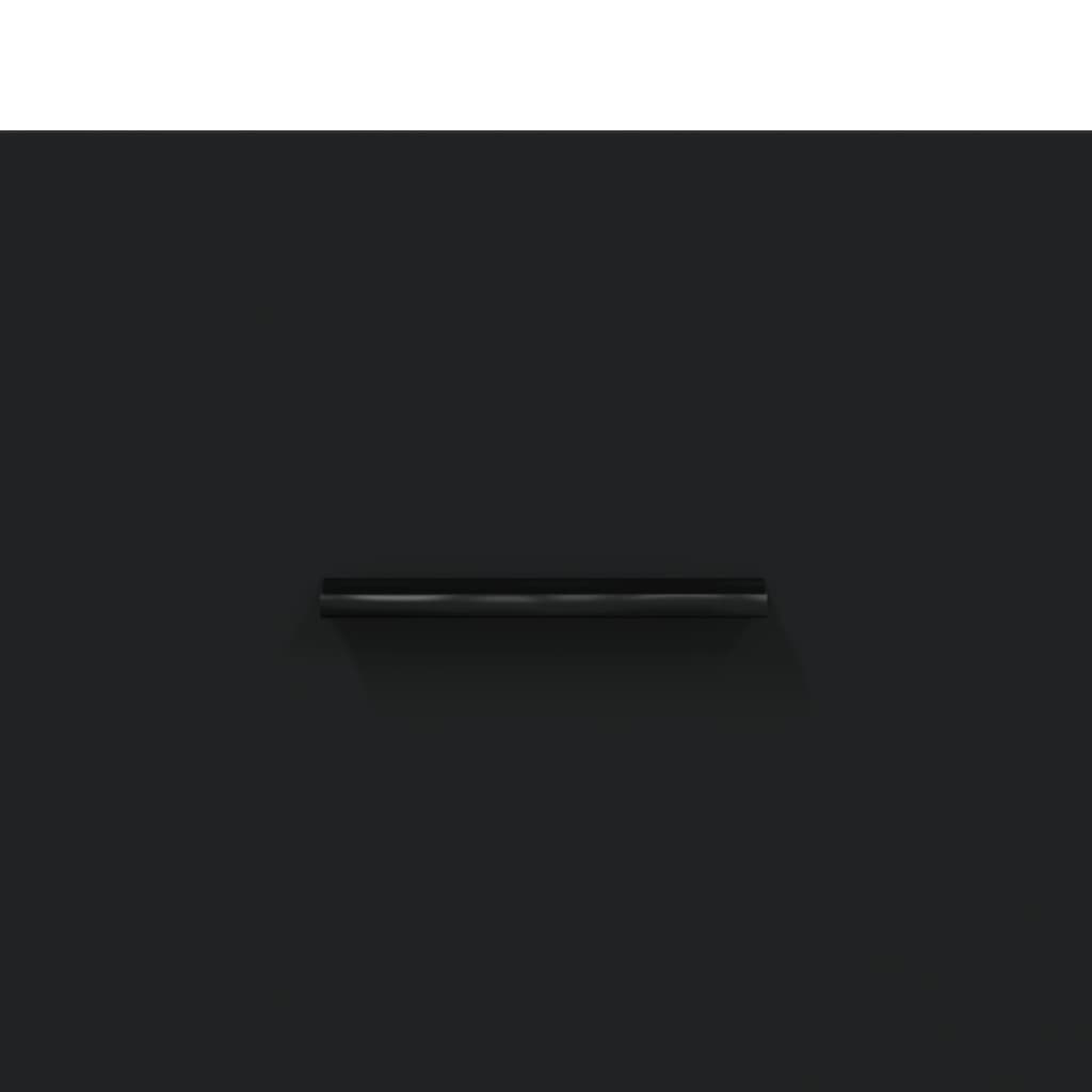 TV-Møbel Svart TV-benk 80x36x50 cm