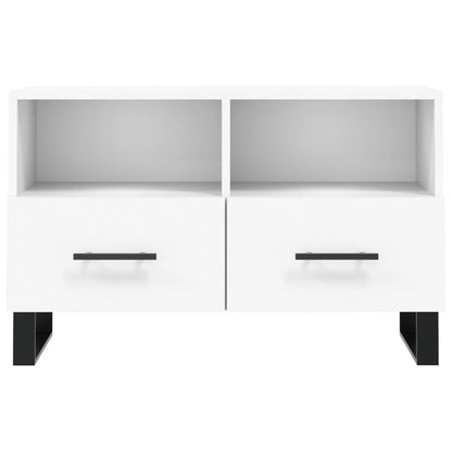 TV-Møbel Hvit Tv-benk 80x36x50 cm