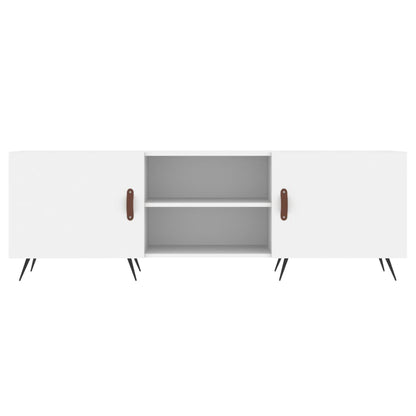 TV-Møbel Hvit TV-benk 150x30x50 cm