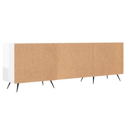 TV-Møbel Høyglans Hvit TV-benk 150x30x50 cm
