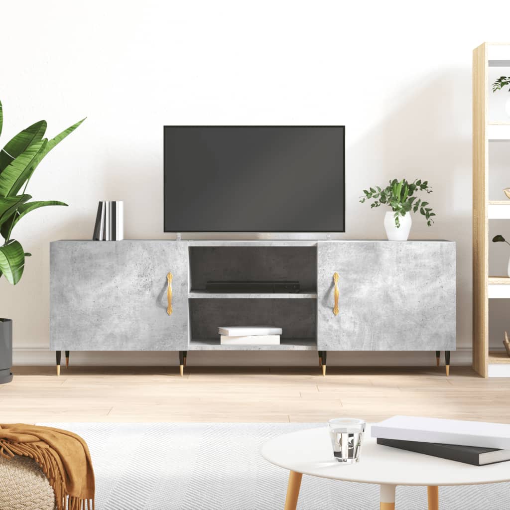 TV-Møbel Betonggrå TV-benk 150x30x50 cm