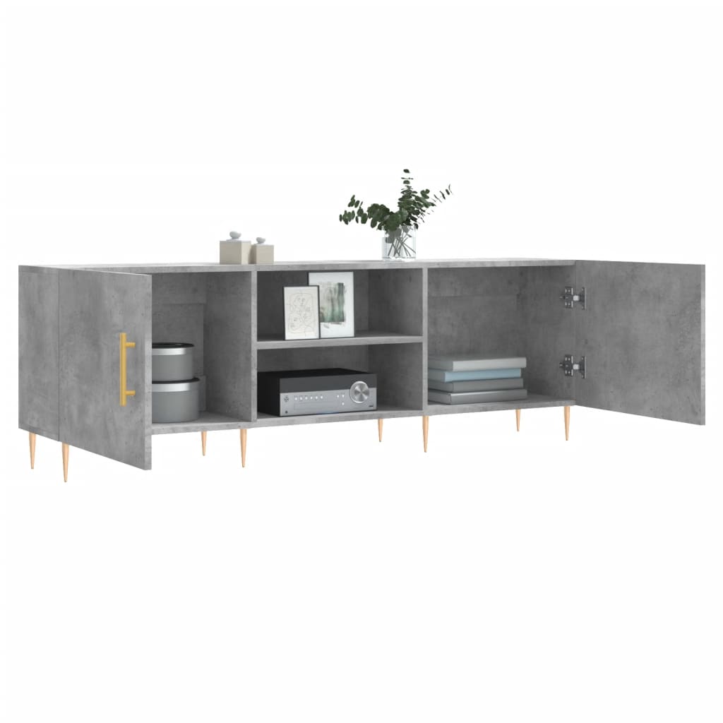 TV-Møbel Betonggrå TV-benk 150x30x50 cm