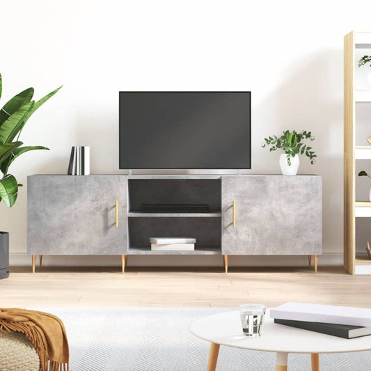TV-Møbel Betonggrå TV-benk 150x30x50 cm
