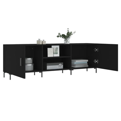 TV-Møbel Svart TV-benk 150x30x50 cm