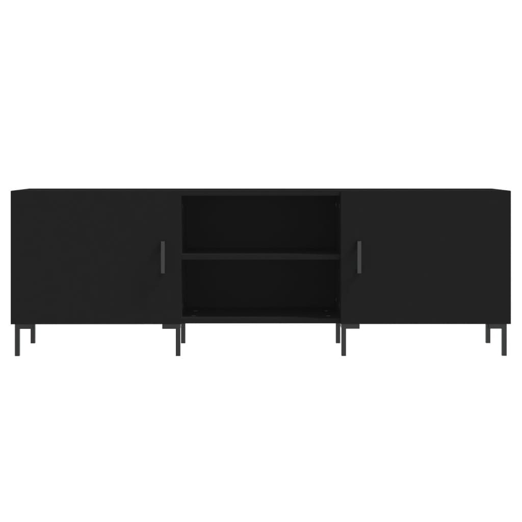 TV-Møbel Svart TV-benk 150x30x50 cm