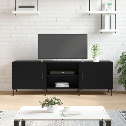 TV-Møbel Svart TV-benk 150x30x50 cm
