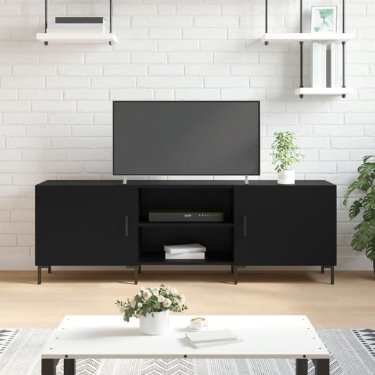 TV-Møbel Svart TV-benk 150x30x50 cm
