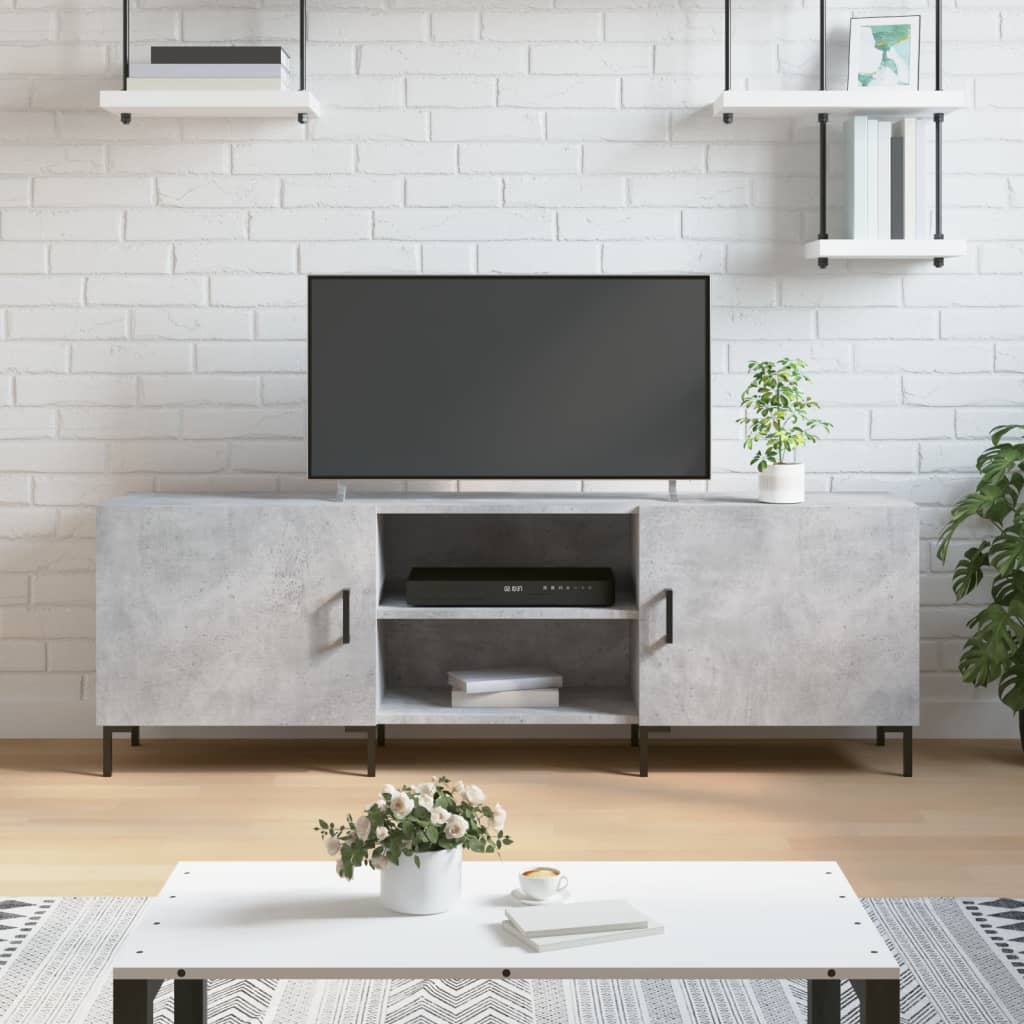 TV-Møbel Betonggrå TV-benk 150x30x50 cm
