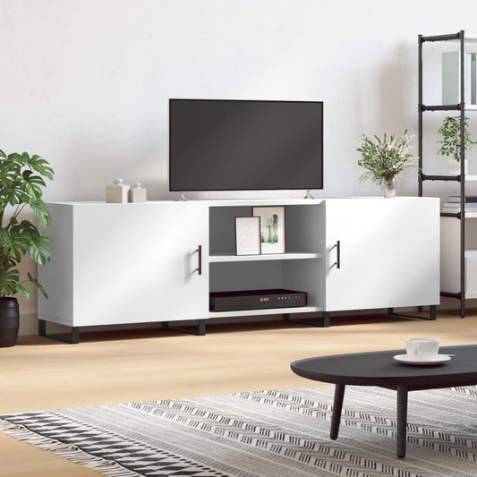 TV-Møbel Hvit TV-benk 150x30x50 cm