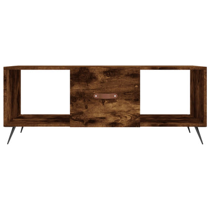 Salongbord Sofabord Røkt Eik 102x50x40 cm