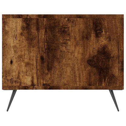 Salongbord Sofabord Røkt Eik 102x50x40 cm