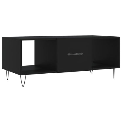 Salongbord Sofabord Svart 102x50x40 cm