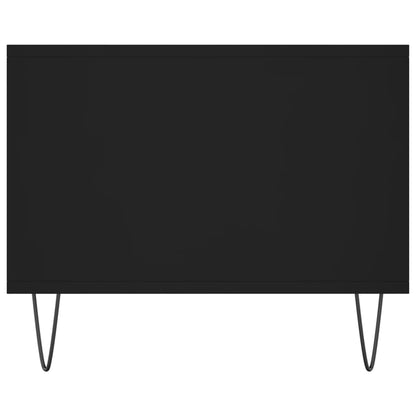 Salongbord Sofabord Svart 102x50x40 cm
