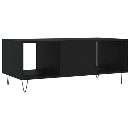 Salongbord Sofabord Svart 102x50x40 cm