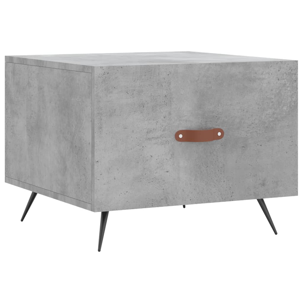 Salongbord Sofabord Betonggrå 2 stk 50x50x40 cm
