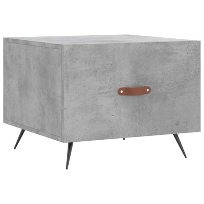 Salongbord Sofabord Betonggrå 2 stk 50x50x40 cm