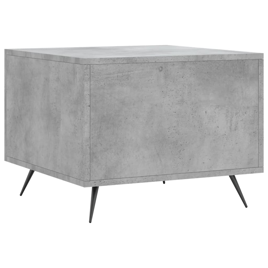 Salongbord Sofabord Betonggrå 2 stk 50x50x40 cm