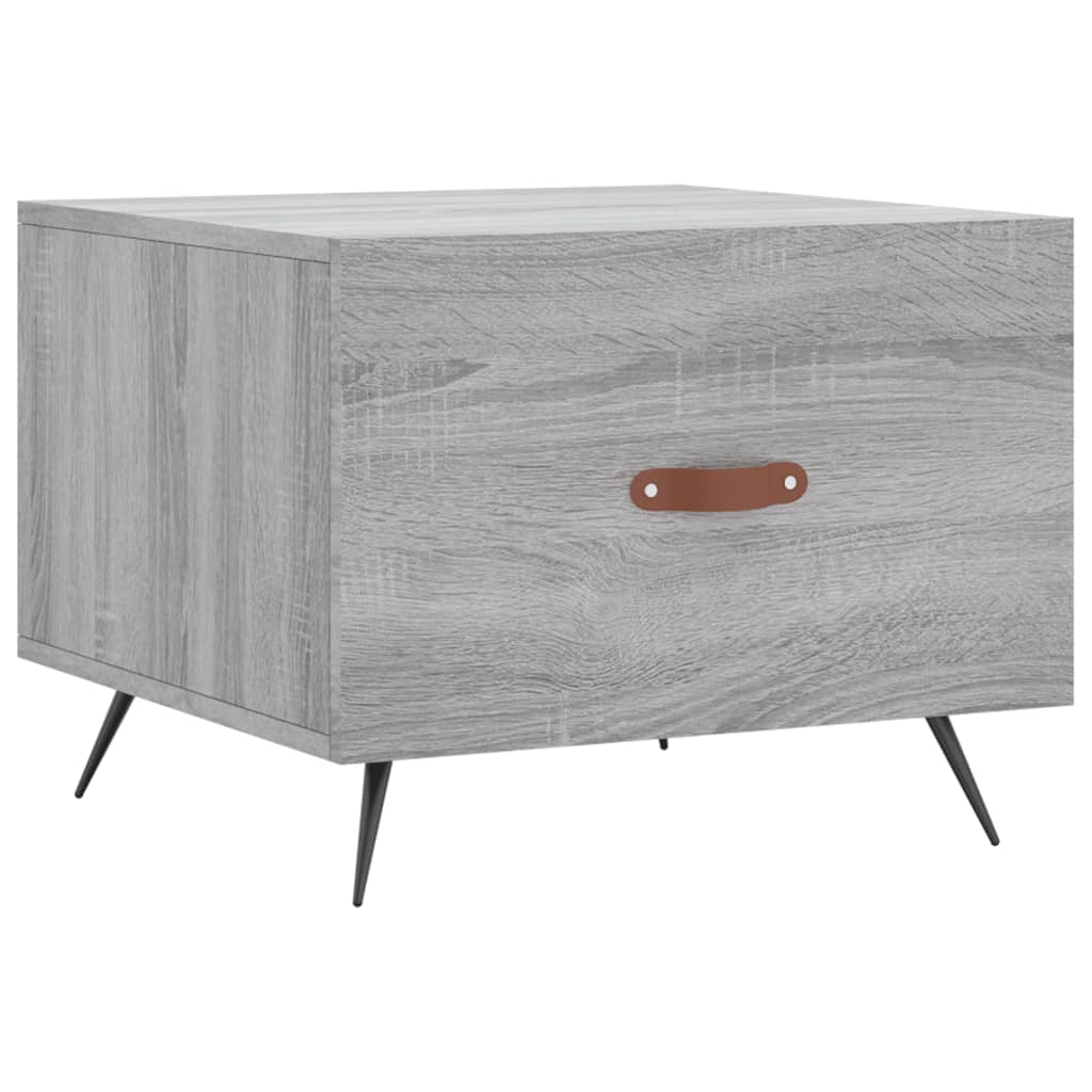 Salongbord Sofabord Sonoma Grå 2 stk 50x50x40 cm