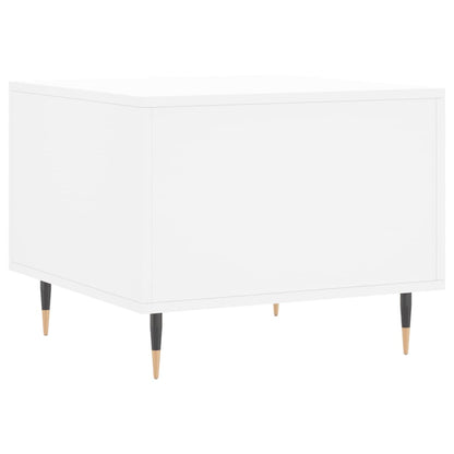 Sidebord Hvit 2 stk 50x50x40 cm