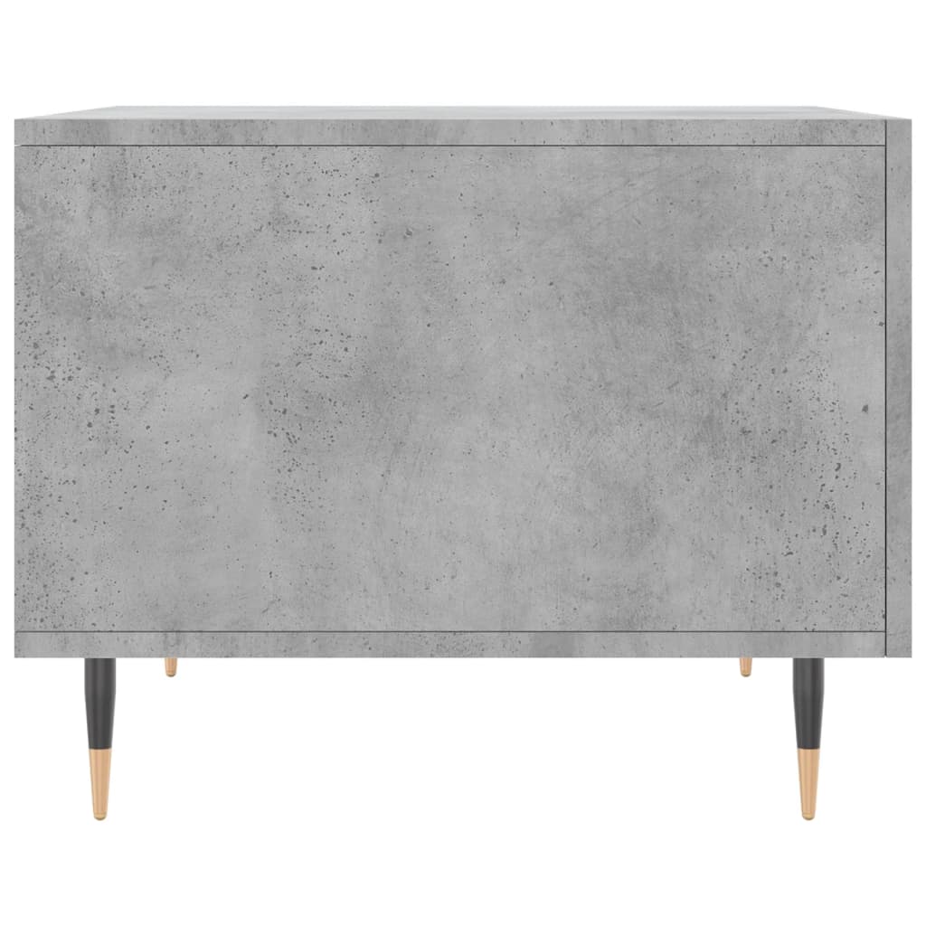 Salongbord Sofabord Betonggrå 2 stk 50x50x40 cm