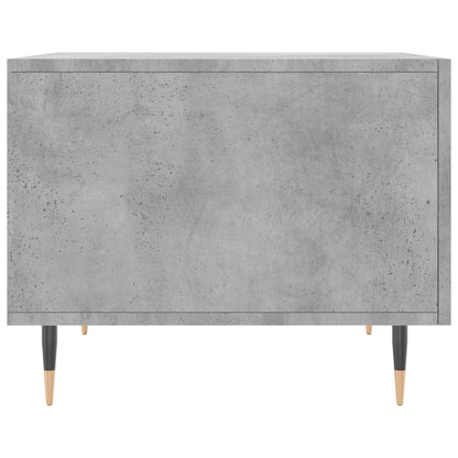Salongbord Sofabord Betonggrå 2 stk 50x50x40 cm