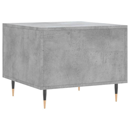 Salongbord Sofabord Betonggrå 2 stk 50x50x40 cm