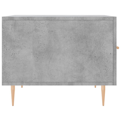 Salongbord Sofabord Betonggrå 2 stk 50x50x40 cm