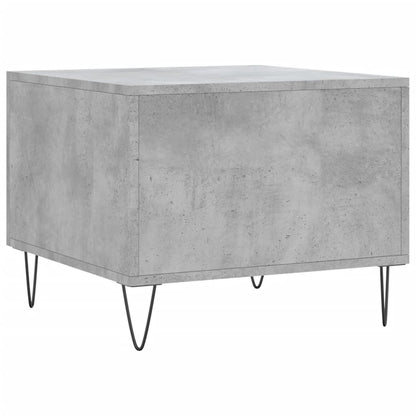 Salongbord Sofabord Betonggrå 2 stk 50x50x40 cm