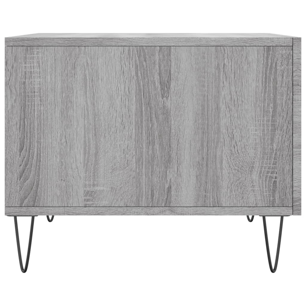 Salongbord Sofabord Sonoma Grå 2 stk 50x50x40 cm