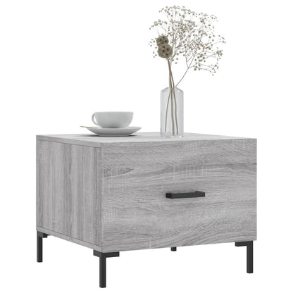 Salongbord Sofabord Sonoma Grå 2 stk 50x50x40 cm