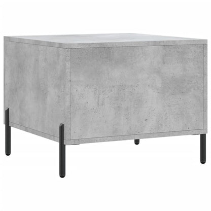 Salongbord Sofabord Betonggrå 2 stk 50x50x40 cm