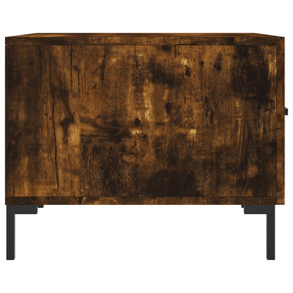 Salongbord Sofabord Røkt Eik 2 stk 50x50x40 cm