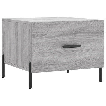 Salongbord Sofabord Sonoma Grå 2 stk 50x50x40 cm