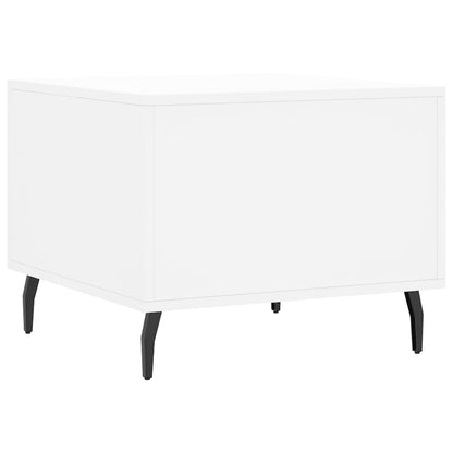Sidebord Hvit 2 stk 50x50x40 cm