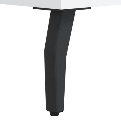 Sidebord Hvit 2 stk 50x50x40 cm