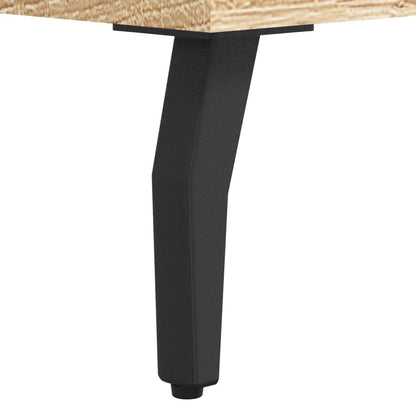 Salongbord Sofabord Sonoma Eik 2 stk 50x50x40 cm