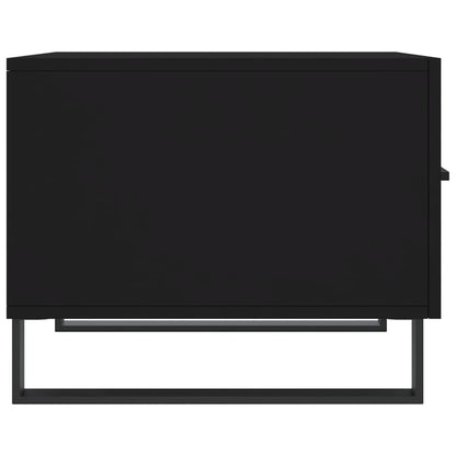 Salongbord Sofabord Svart 2 stk 50x50x40 cm