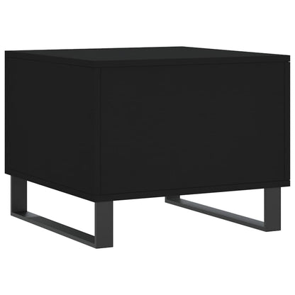 Salongbord Sofabord Svart 2 stk 50x50x40 cm