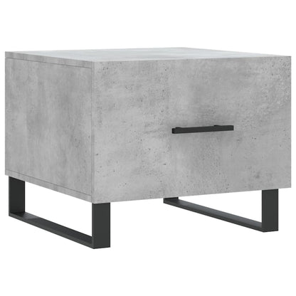 Salongbord Sofabord Betonggrå 2 stk 50x50x40 cm