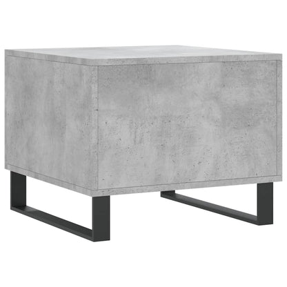 Salongbord Sofabord Betonggrå 2 stk 50x50x40 cm