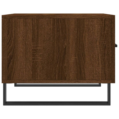 Salongbord Sofabord Brun Eik 2 stk 50x50x40 cm